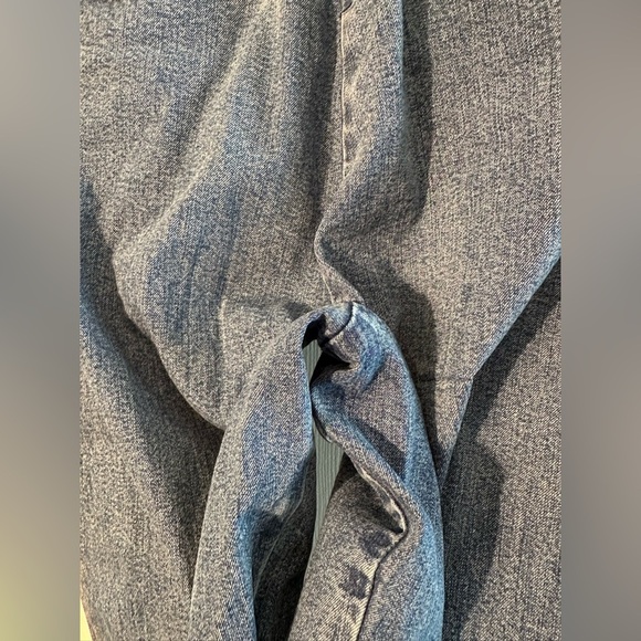 LAUREN RALPH LAUREN 8 Vintage Straight Leg Center Seam Flat Front Stone Washed - Picture 11 of 12